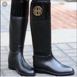 Tory Burch rain boots